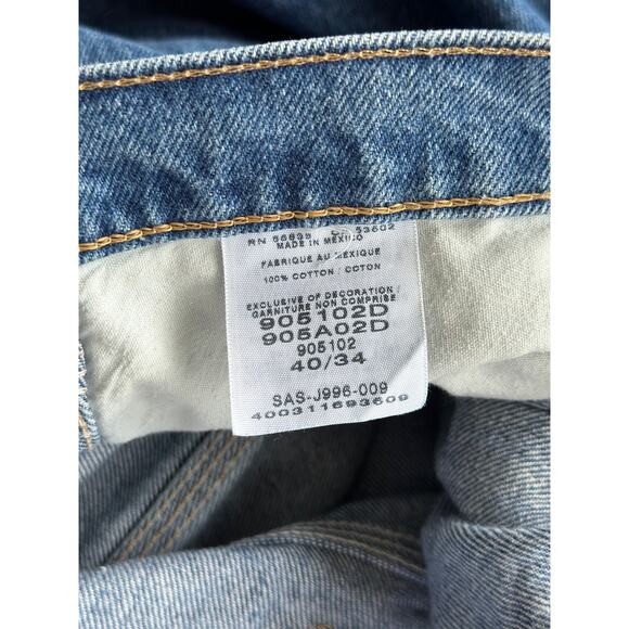 Cabela’s Outdoor Gear Men’s 44x34 Stonewashed Straight Leg Carpenter Work Jeans - Picture 8 of 9